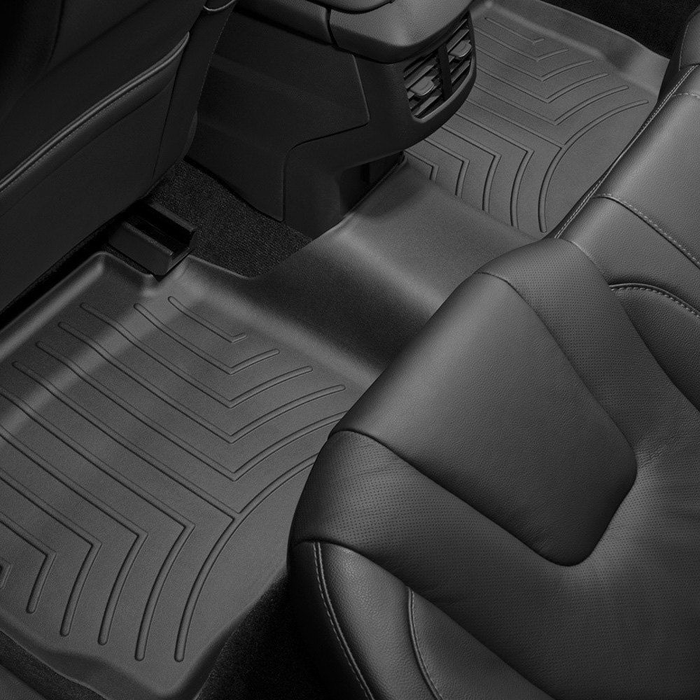 Weathertech® • 444832 • FloorLiner • Molded Floor Liners • Black • Second Row