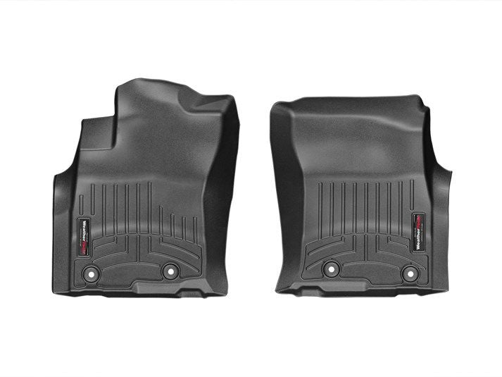 Weathertech® • 444931 • FloorLiner • Molded Floor Liners • Black • First Row • Lexus GX 14-22 / Toyota 4Runner 13-23