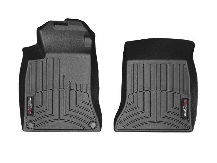 Weathertech® • 445151 • FloorLiner • Molded Floor Liners • Black • First Row