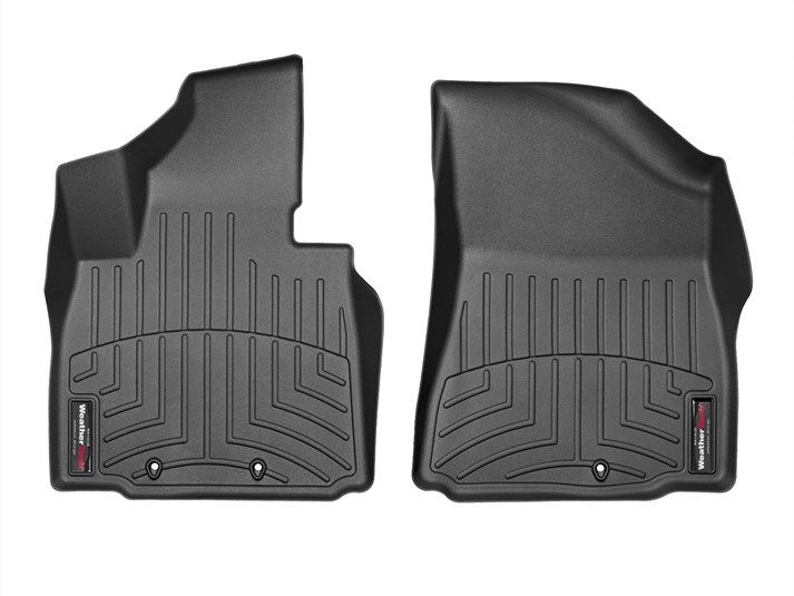 Weathertech® • 445561 • FloorLiner • Molded Floor Liners • Black • First Row