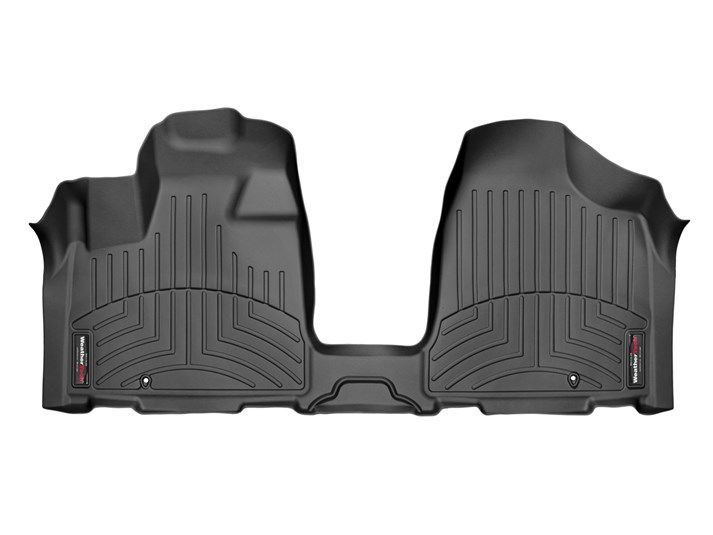 Weathertech® • 445621 • FloorLiner • Molded Floor Liners • Black • First Row