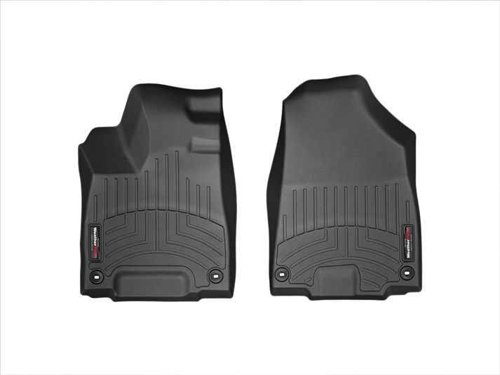 Weathertech® • 445761 • FloorLiner • Molded Floor Liners • Black • First Row