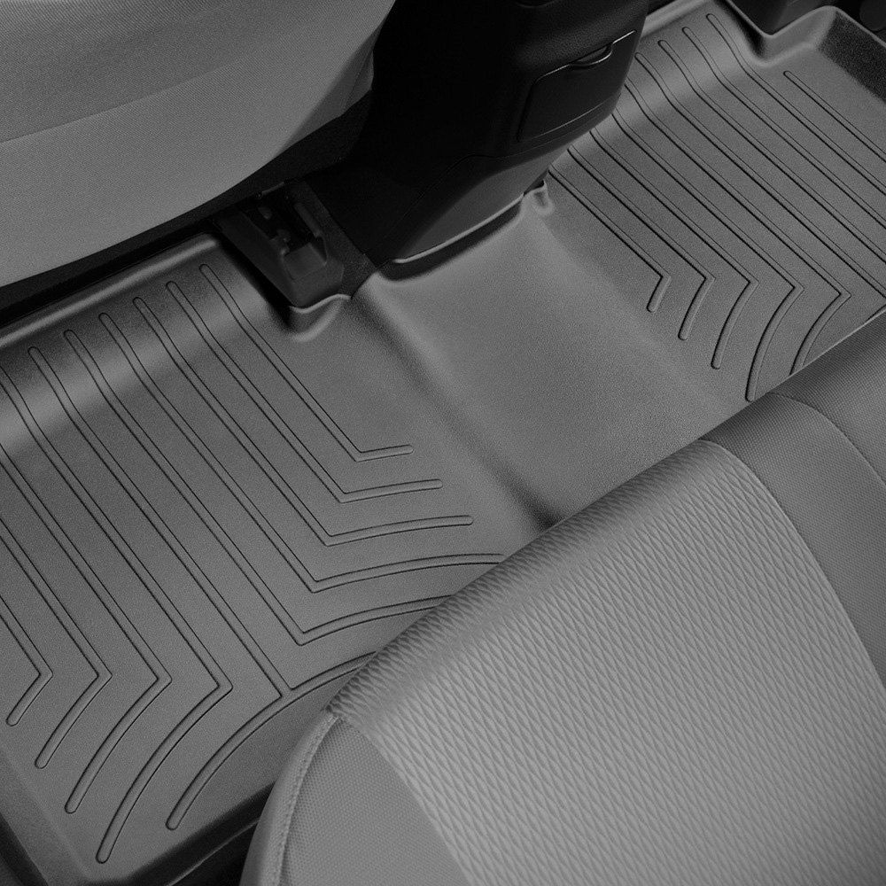 Weathertech® • 445802 • FloorLiner • Molded Floor Liners • Black • Second Row