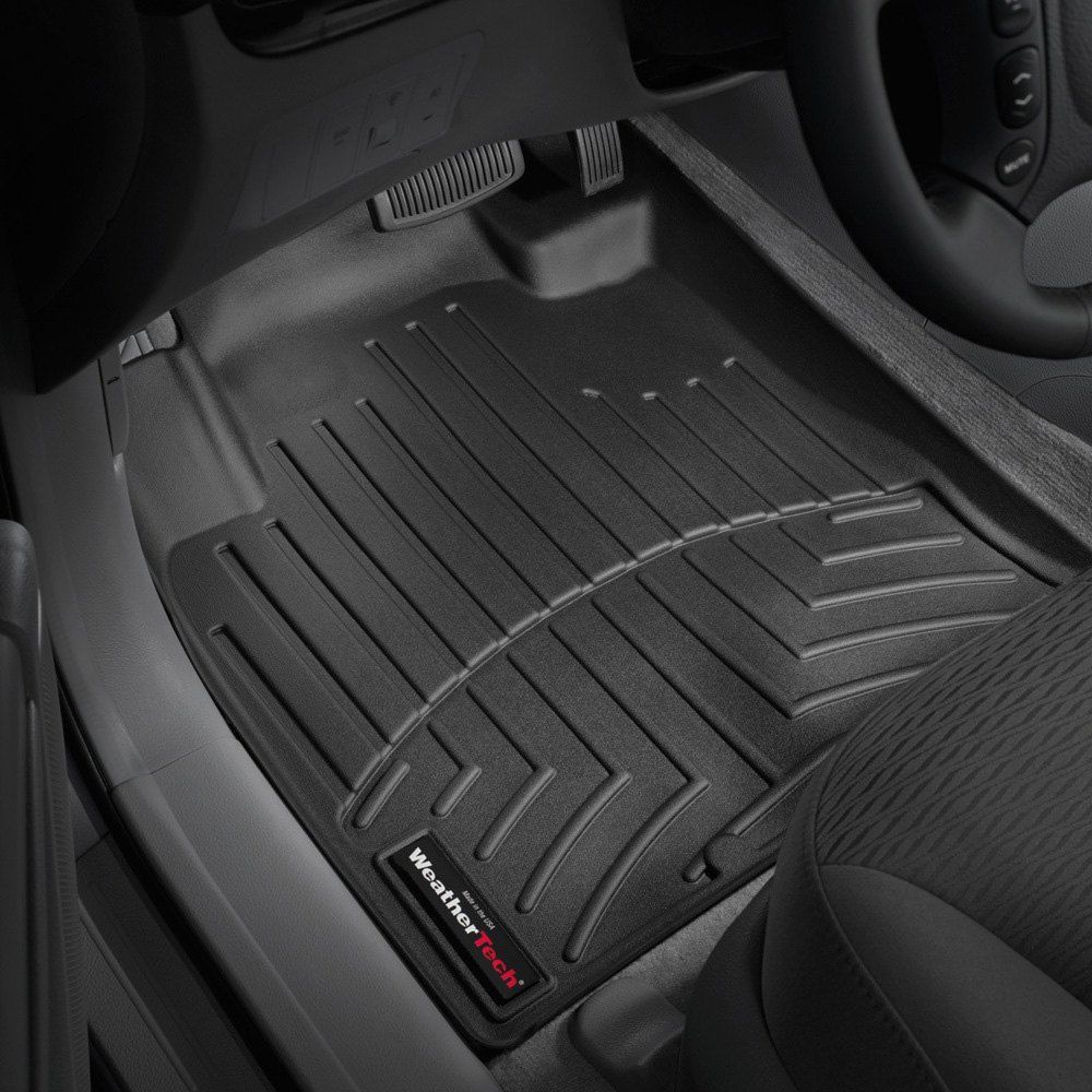 Weathertech® • 446301 • FloorLiner • Molded Floor Liners • Black • First Row