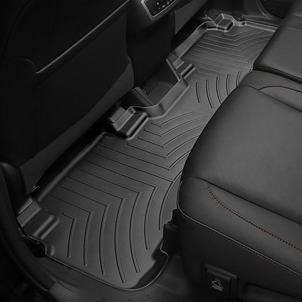 Weathertech® • 446322 • FloorLiner • Molded Floor Liners • Black • Second Row