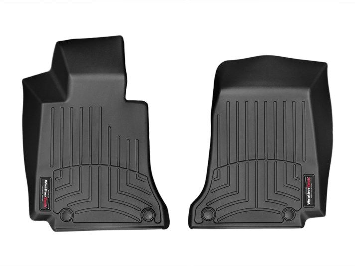 Weathertech® • 446761 • FloorLiner • Molded Floor Liners • Black • First Row