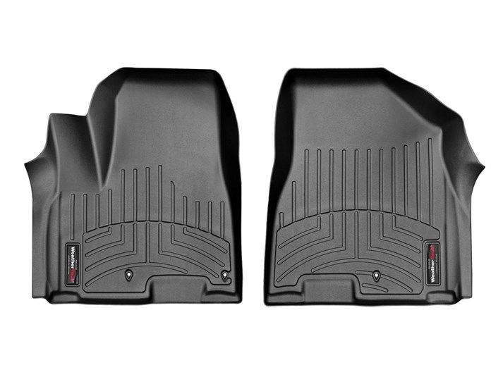 Weathertech® • 447091 • FloorLiner • Molded Floor Liners • Black • First Row