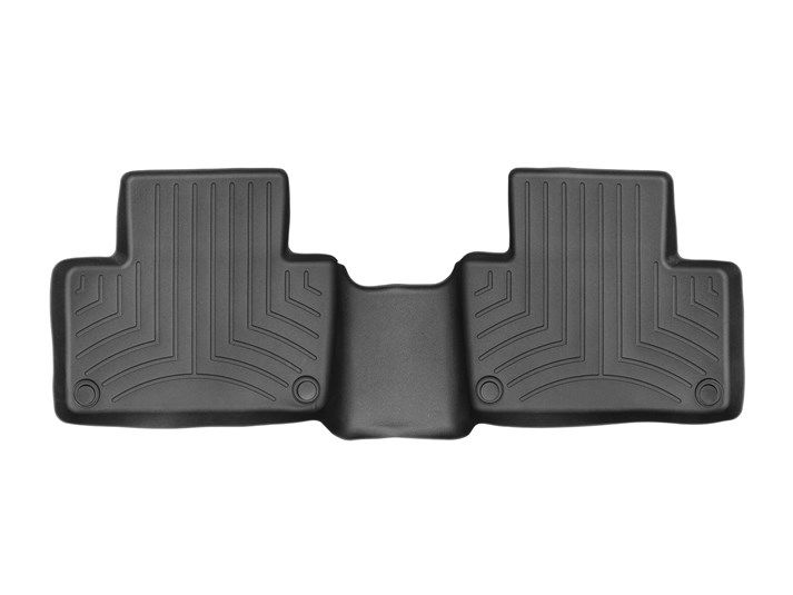 Weathertech® • 448282 • FloorLiner • Molded Floor Liners • Black • Second Row • Volvo XC90 16-22