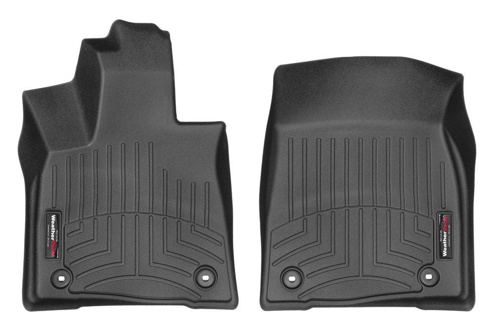 Weathertech® • 448861 • FloorLiner • Molded Floor Liners • Black • First Row • Lexus RX / RX Hybrid 16-22