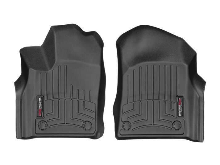 Weathertech® • 449301 • FloorLiner • Molded Floor Liners • Black • First Row • Dodge Durango / Jeep Grand Cherokee 16-22