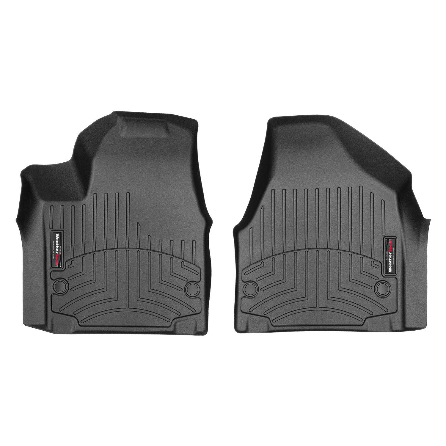 Weathertech® • 449451 • FloorLiner • Molded Floor Liners • Black • First Row