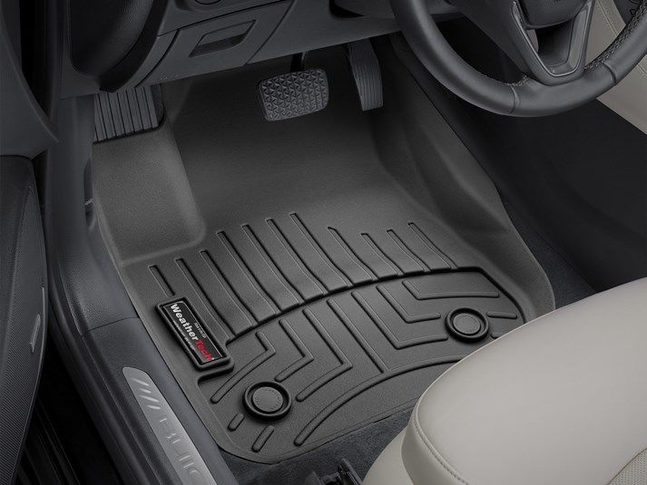 Weathertech® • 449641 • FloorLiner • Molded Floor Liners • Black • First Row