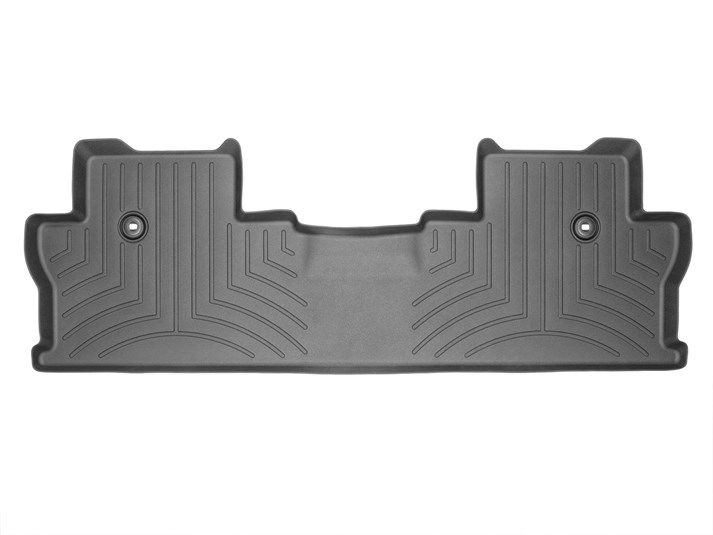 Weathertech® • 449712 • FloorLiner • Molded Floor Liners • Black • Second Row • Honda Ridgeline 17-23