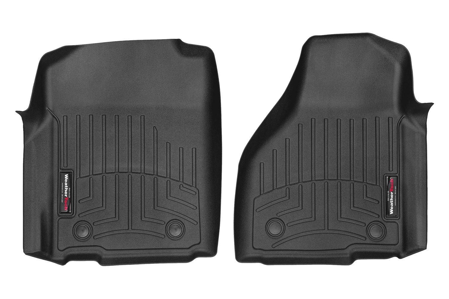 Weathertech® • 449821V • FloorLiner • Molded Floor Liners • Black • First Row