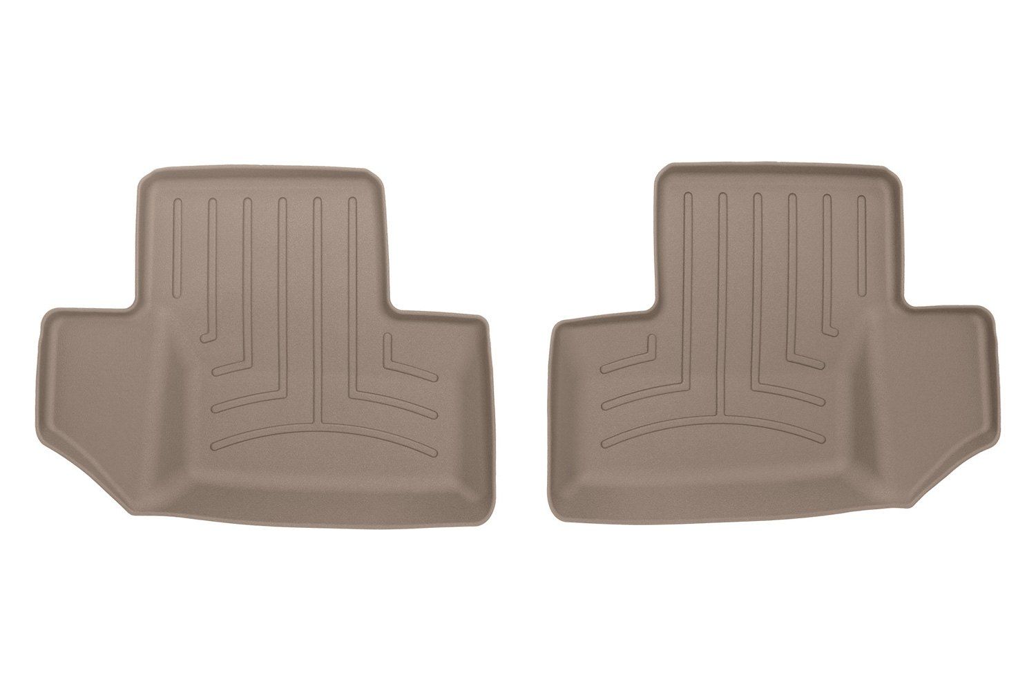 Weathertech® • 455733 • FloorLiner • Molded Floor Liners • Tan • Second Row