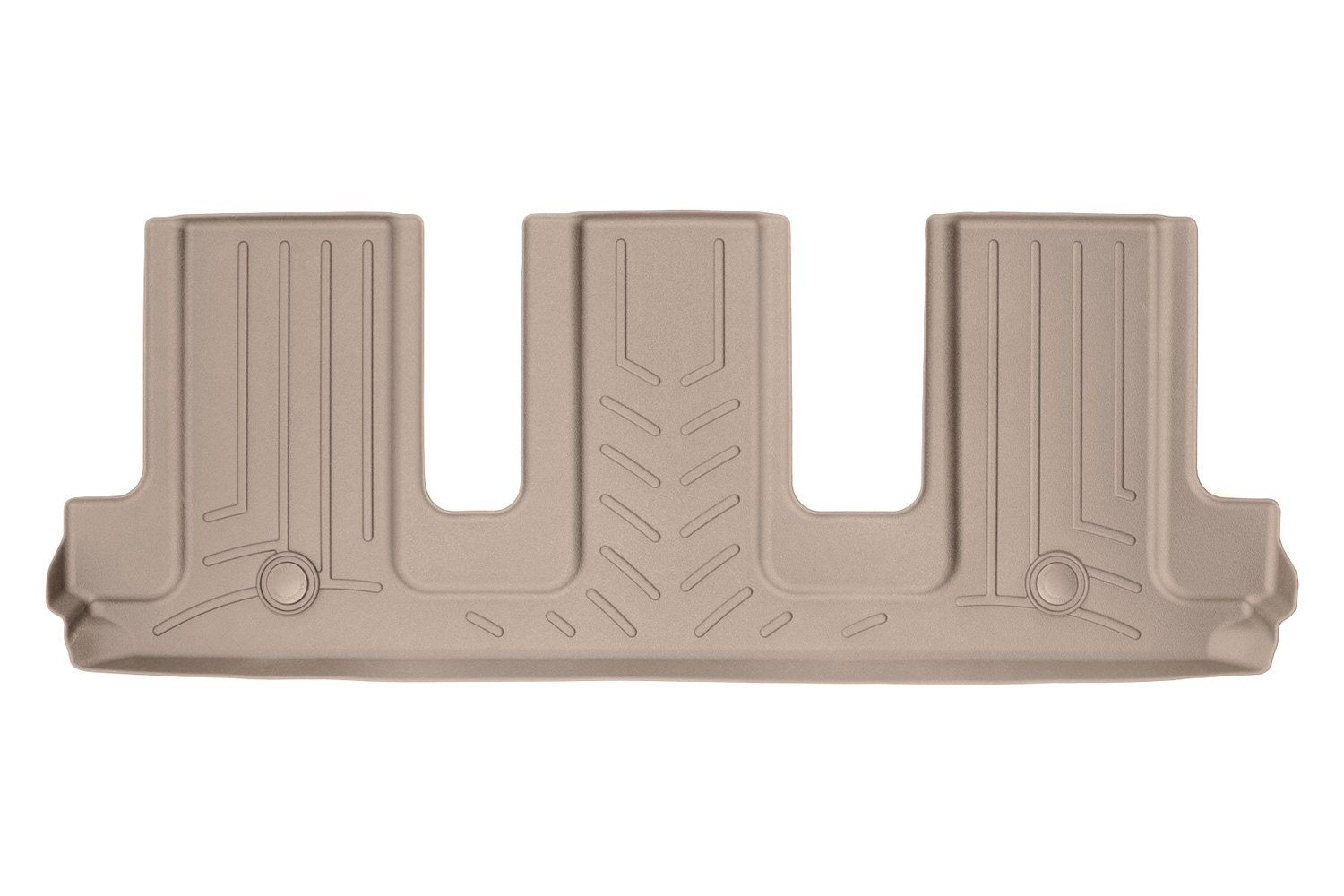 Weathertech® • 458863 • FloorLiner • Molded Floor Liners • Tan • Third Row • Lexus RX450hL 18-22