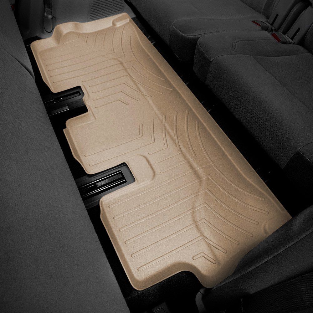 Weathertech® • 458863 • FloorLiner • Molded Floor Liners • Tan • Third Row • Lexus RX450hL 18-22