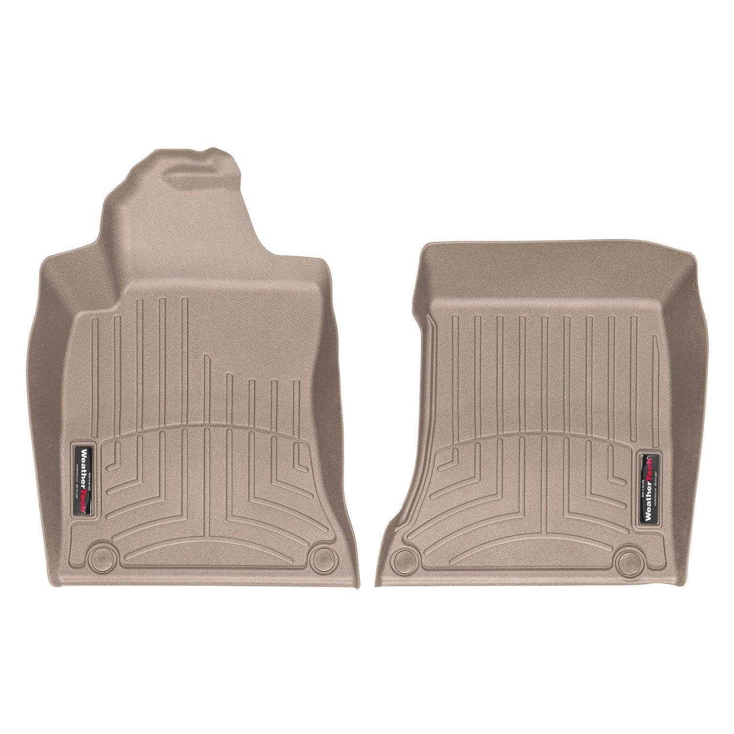 Weathertech® • 459741 • FloorLiner • Molded Floor Liners • Tan • First Row • Infiniti QX30 17-19