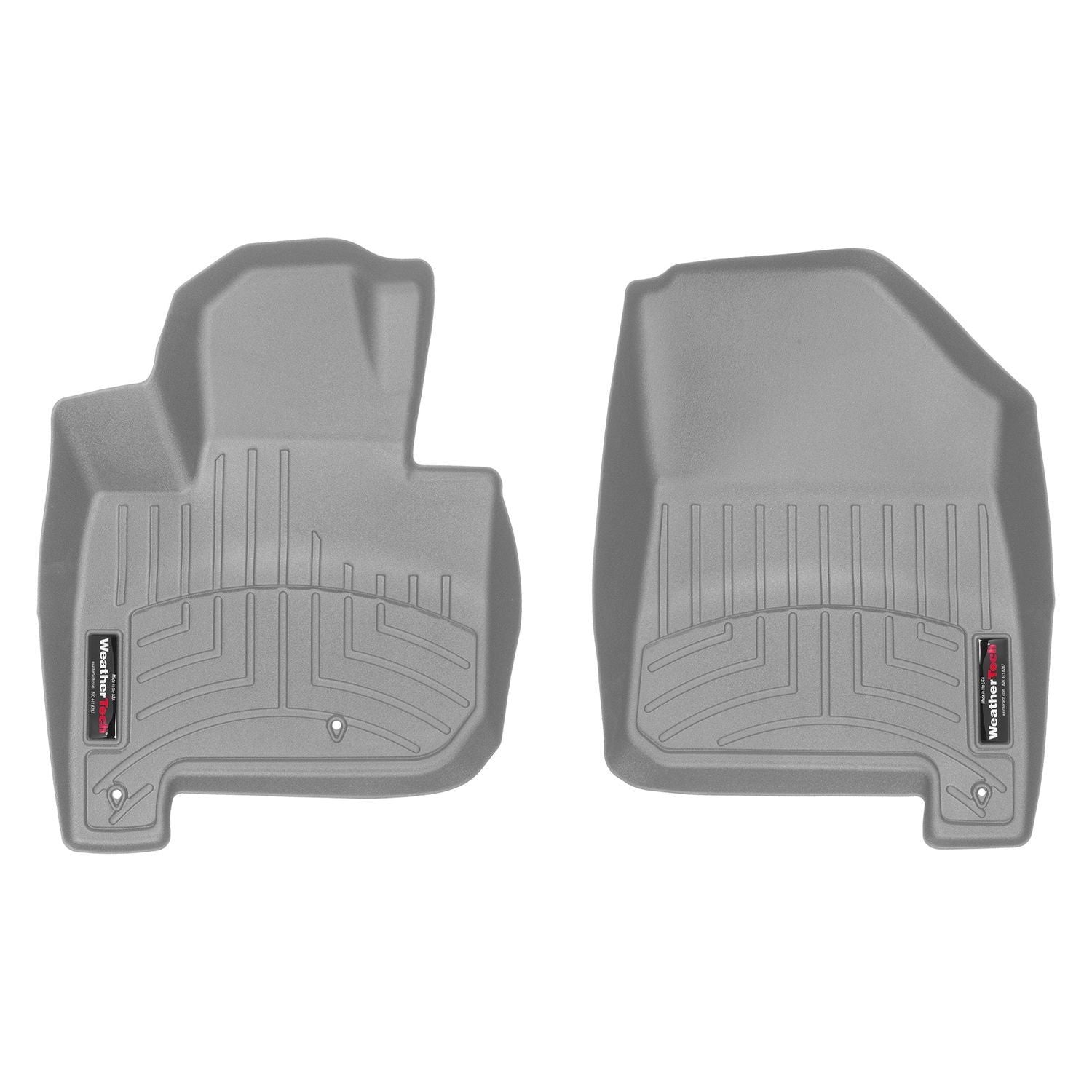 Weathertech® • 4611161 • FloorLiner • Molded Floor Liners • Grey • First Row