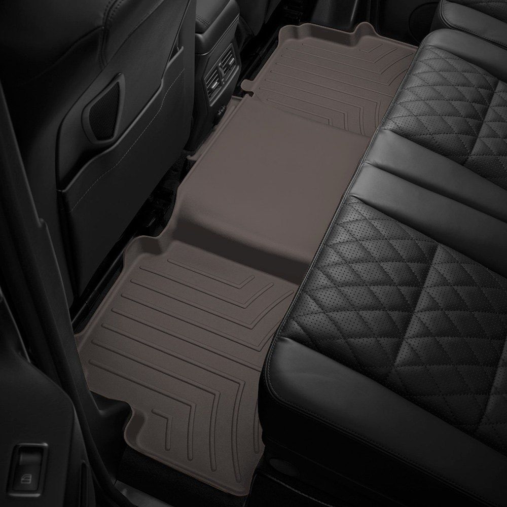 Weathertech® • 4713372 • FloorLiner • Molded Floor Liners • Cocoa • Second Row • Infiniti QX50 19-22