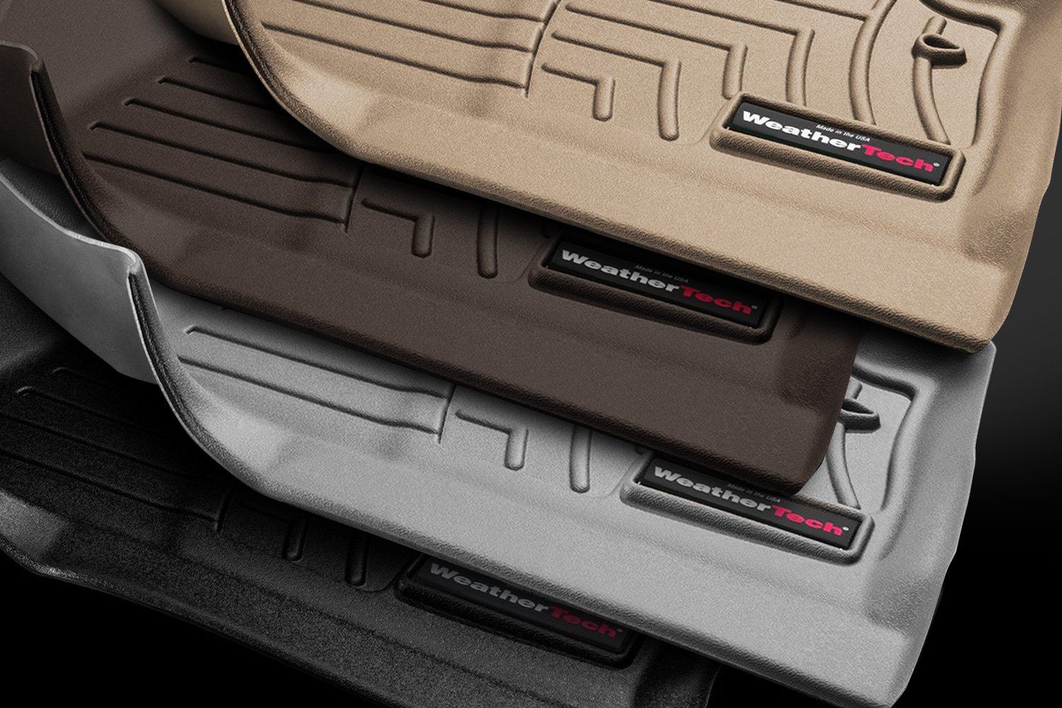 Weathertech® • 4417462 • FloorLiner • Molded Floor Liners • Black • Rear • Honda HR-V 2023