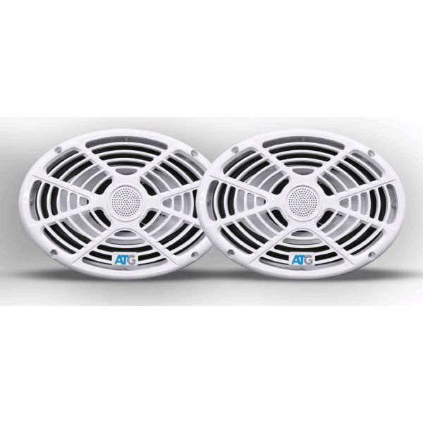 ATG ATG69M - 6"x9" 2-Way Marine/Powersports Loudspeaker - White