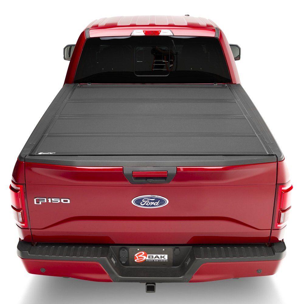 BAK® • 448441 • BakFlip MX4 • Premium Folding Tonneau Cover • Toyota Tundra 6'5" 22-23 without Trail Special Edition Storage Boxes and with ou without Deck Rail System