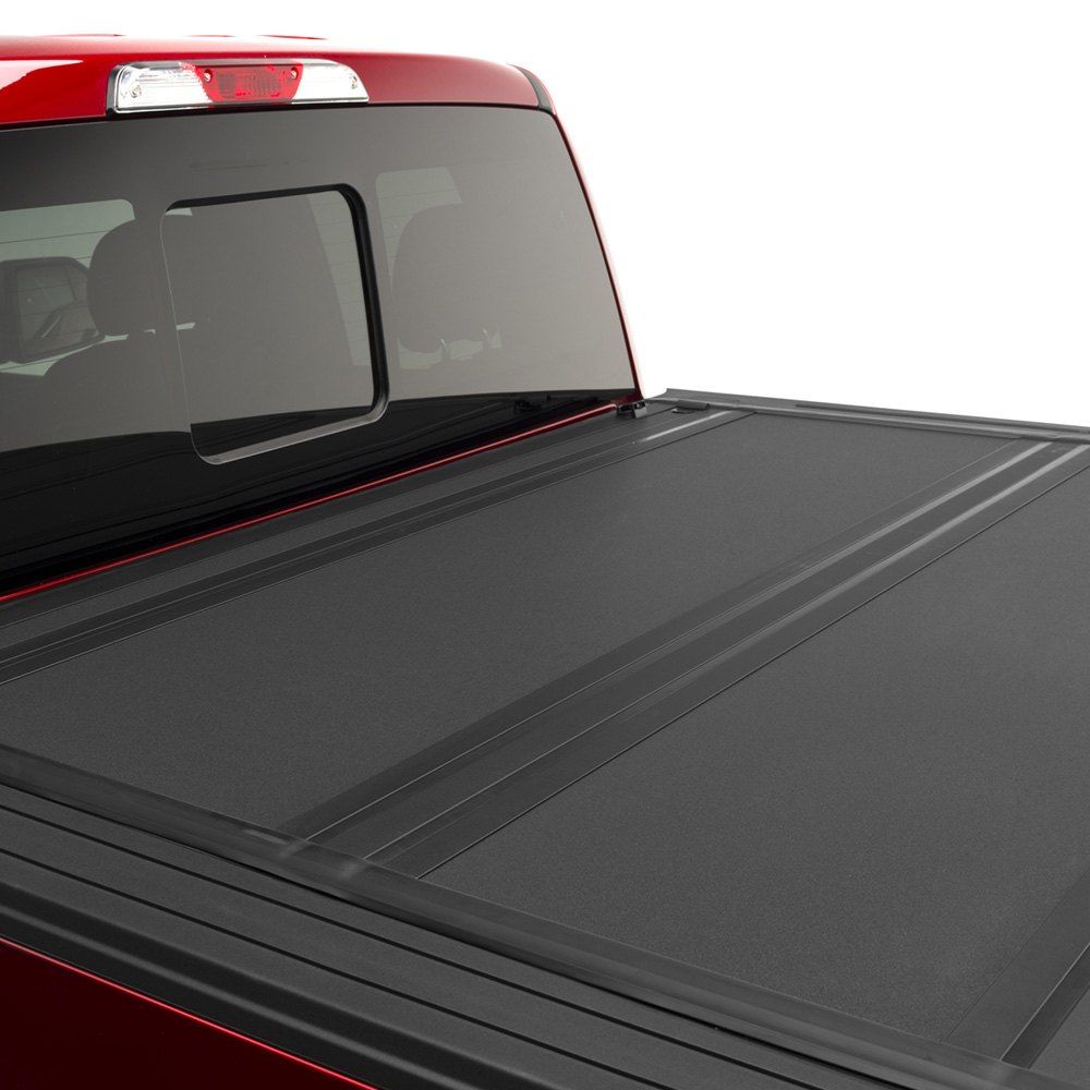 BAK® • 448441 • BakFlip MX4 • Premium Folding Tonneau Cover • Toyota Tundra 6'5" 22-23 without Trail Special Edition Storage Boxes and with ou without Deck Rail System