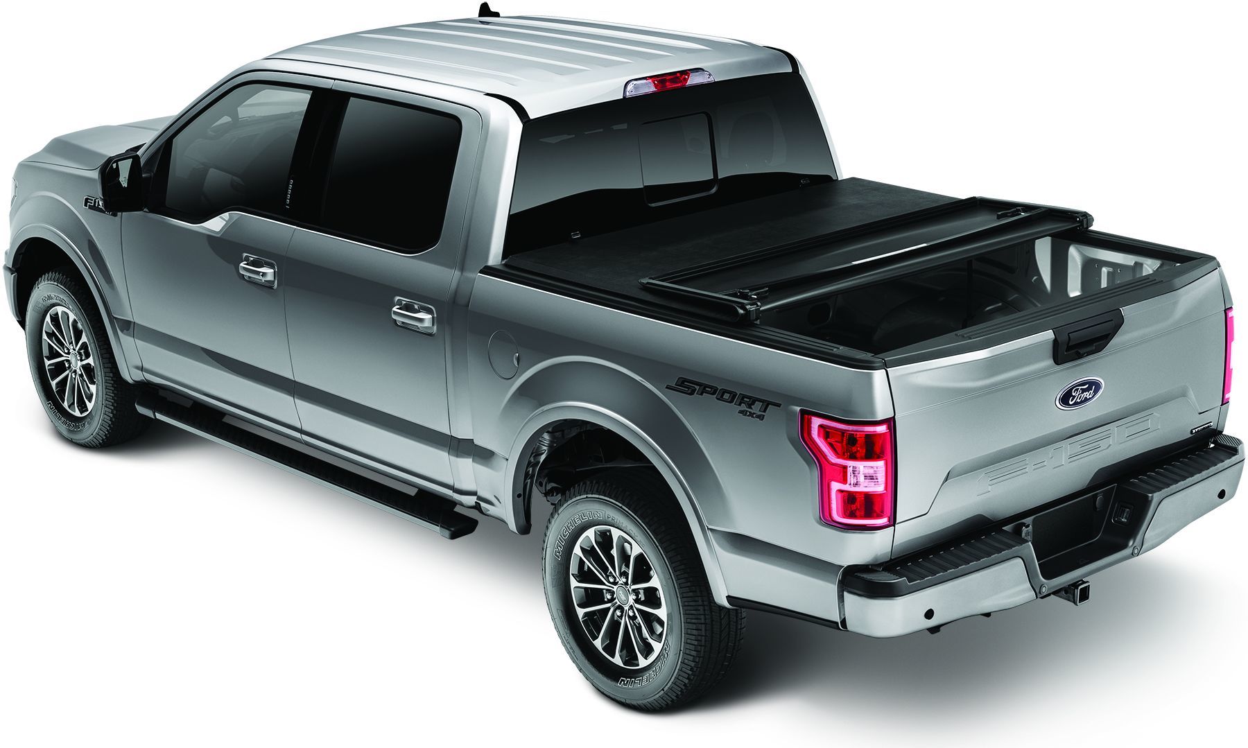 RTX® • RTX59116 • Soft Folding Tonneau Cover • GMC Sierra 1500 6'6" 19-21