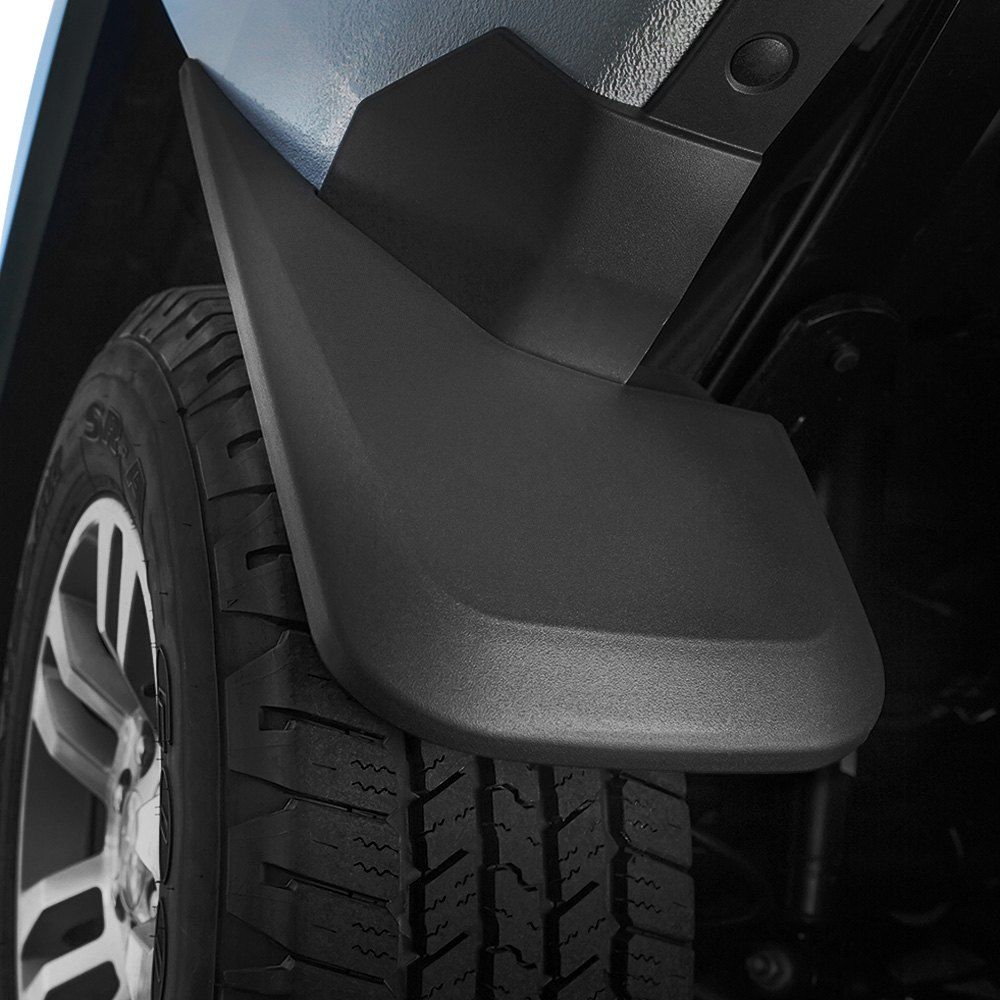 Husky Liners® • 57801 • Mud Guards • Black • Rear