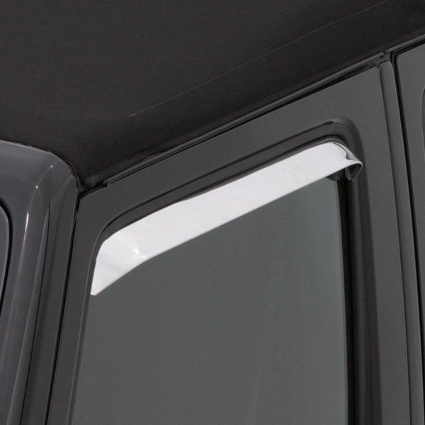 AVS® • 94169 • Outside Mount Ventvisor • Rain Deflectors • Hyundai Elantra 21-22